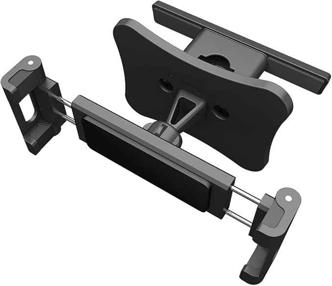 Car Tablet Holder Compatible for Volvo XC90 XC60 V90 V60 S90 S60 (Model 2017 or Newer), Back Seat Headrest Mount Compatible with All iPad Pro Air Mini, Galaxy Tabs, 4.7-12.9" Tablets