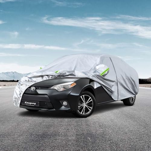 6 Layers Car Cover Custom Fit Toyota Corolla Hatchback from 1997 to 2025
