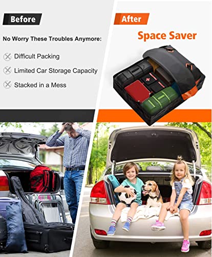 21 Cubic Rooftop Cargo Carrier Waterproof Soft Car Roof Bag