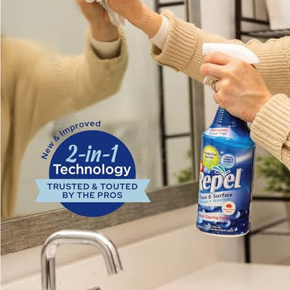 REPEL Glass & Surface Cleaner 32 fl. oz. (64 Fl Oz )