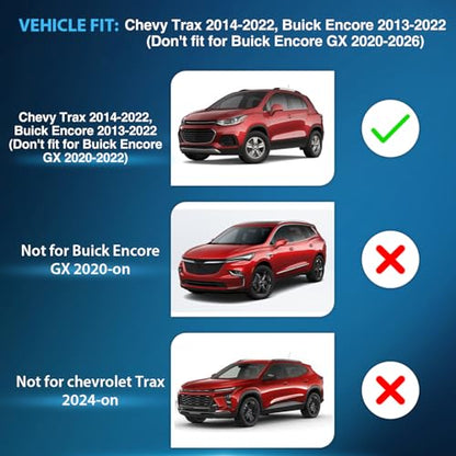 in Channel Rain Guards for Chevy Trax 2015
