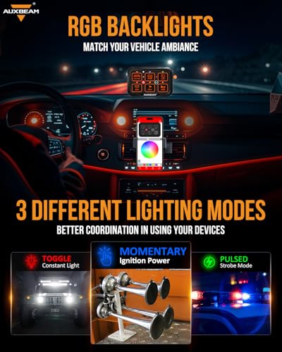 6 Gang Switch Panel Bluetooth AR