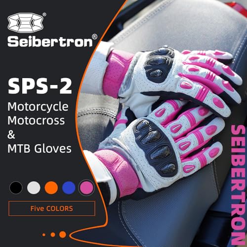 SPS 2 Unisex Touchscreen Road Racing Motorcycle MTB Sports Gloves Also fit BMX MX ATV Mountain Bike Bicycle Cycling Off