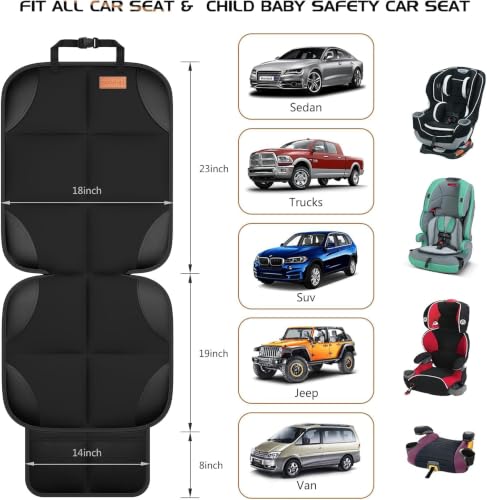 2 Pack in Gift Box Car Seat Protector (2 Count)