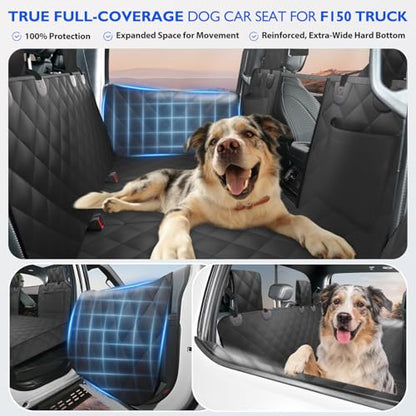 Truck Hard Bottom Dog Back Seat Extender Cover for F150