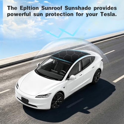 Black Sunshade Roof Sunroof Cover Waterproof Sunshade