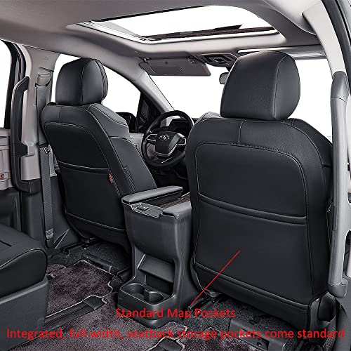 Sienna Seat Covers for 2021 2022 2023 2024 2025 2026 Toyota Sienna LE