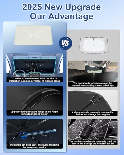 Car Windshield Sun Shade Umbrella
