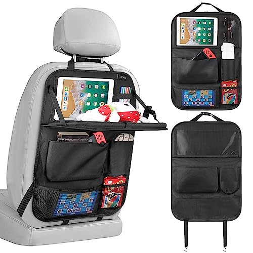 Car Backseat Organizer with Foldable Tablet Holder (19.0479 Ounce)