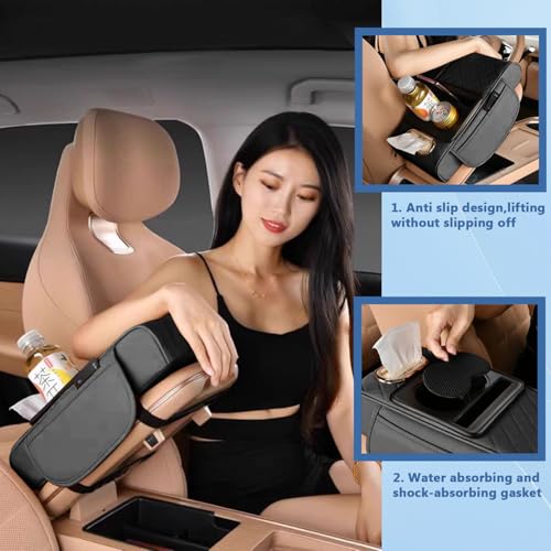 Universal Car Armrest Cushion Organizer