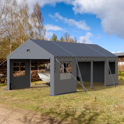 13x25 Heavy Duty Carport Canopy