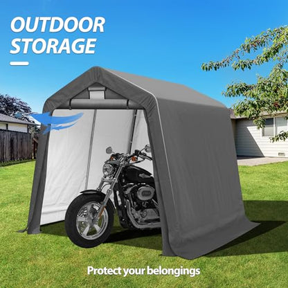 8x8Ft Ourdoor Storage Shed Shelter