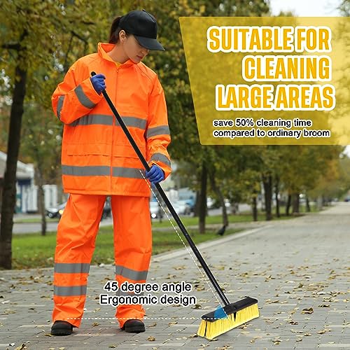 6 Pack 18 Inches Push Broom Outdoor