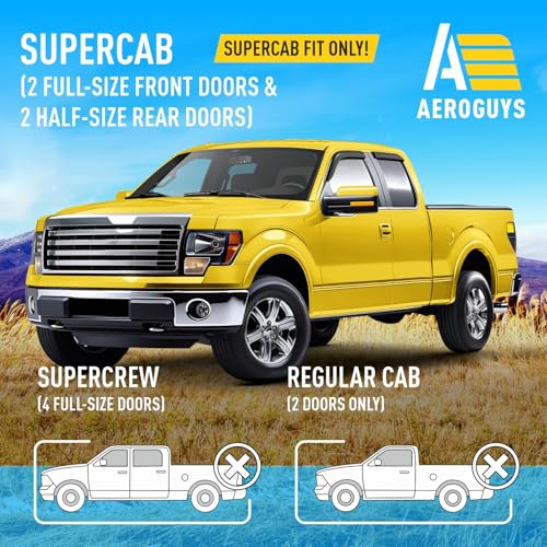 Extra Durable Window Deflectors Tape (4 Count)