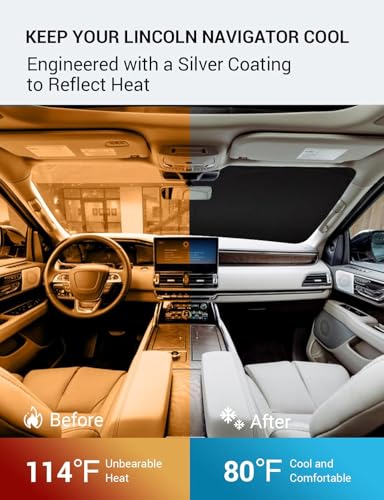 Custom Fit Car Windshield Sun Shade for 2018