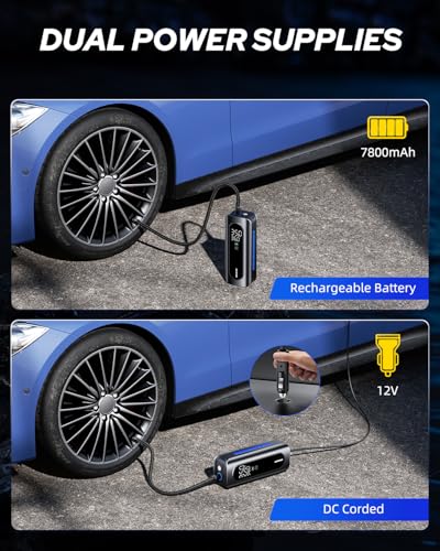 Tire Inflator Portable Air Compressor