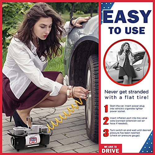 Tire Inflator Portable Air Compressor