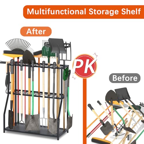 Organizer Yard Tool Storage Rack Garden Organizer Tool Holder