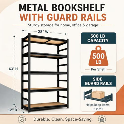 Metal Bookshelf