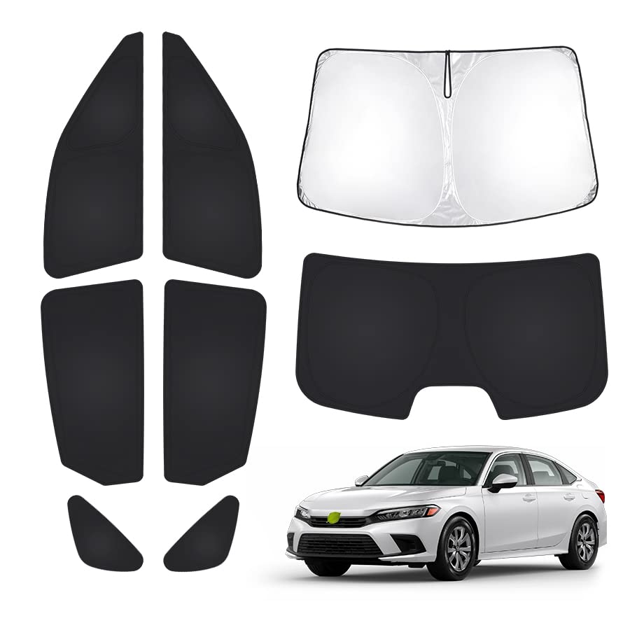 Windshield Sun Shade for Honda Civic 2022 (8 Count)