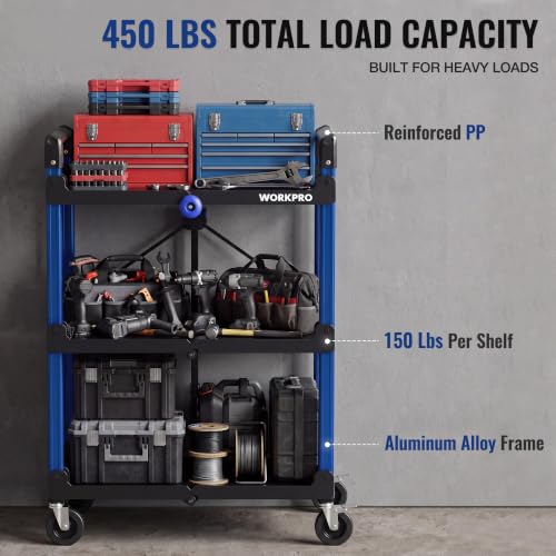 Heavy Duty 3 Tier Utility Cart