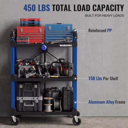 Heavy Duty 3 Tier Utility Cart