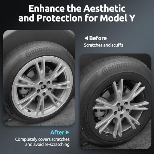 Wheel Rim Protector for Tesla Model Y Gemini 19 inch Apollo Wheels 2020