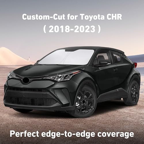 Windshield Sunshade Compatible for Toyota CHR 2018