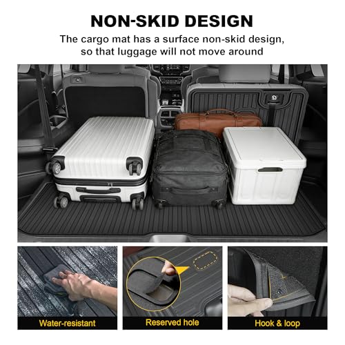 Floor Mats Fit for Honda Pilot 8 Seats 2016