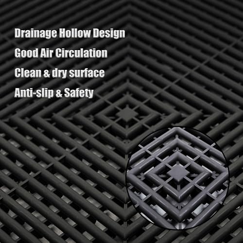 Interlocking Garage Floor Tiles (12 Count)
