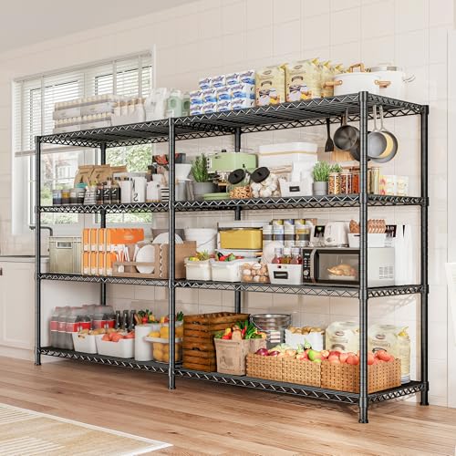 72.8" W Storage Shelves Load 1500LBS (4 Count)