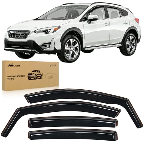 Vent Window Visors for Subaru Crosstrek 2018