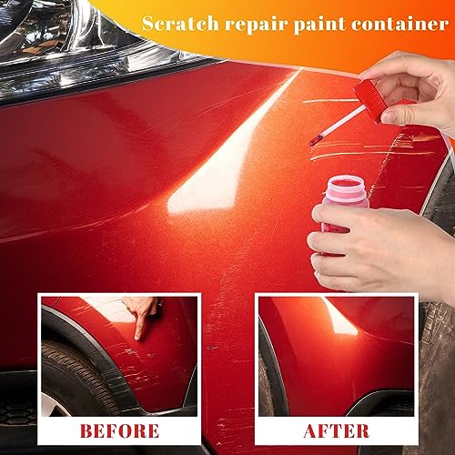 120 Pcs Touch up Paint Bottle with Brush Mixing Ball (120 Count)