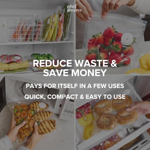 Reusable Vacuum Sealer Bags for Food (30 Count)