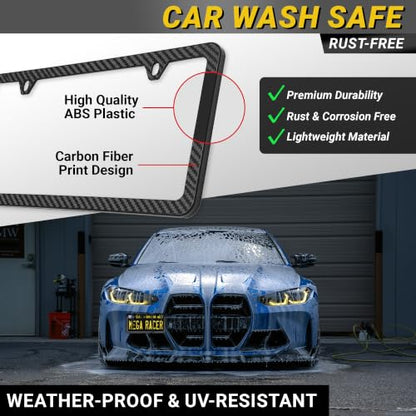 Weatherproof Thin License Plate Frames
