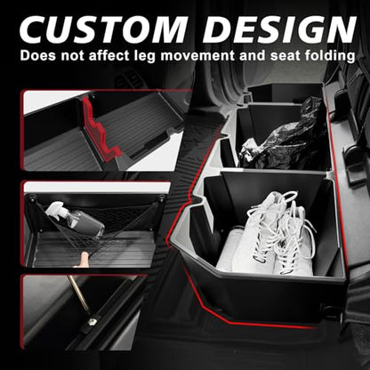 Under Seat Storage Box Compatible with 2026 2025 2024 2023 2022 2017