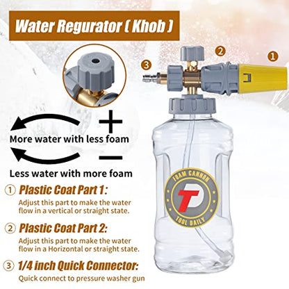 Foam Cannon for Pressure Washer