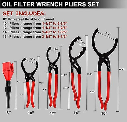 Oil Filter Wrench Set