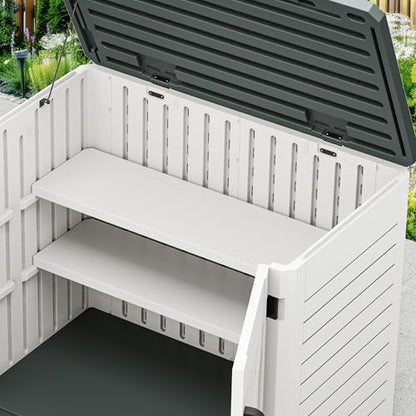 Resin Storage Shed Shelves for 35 Cuft Horizontal Storage Sheds (2 Count)