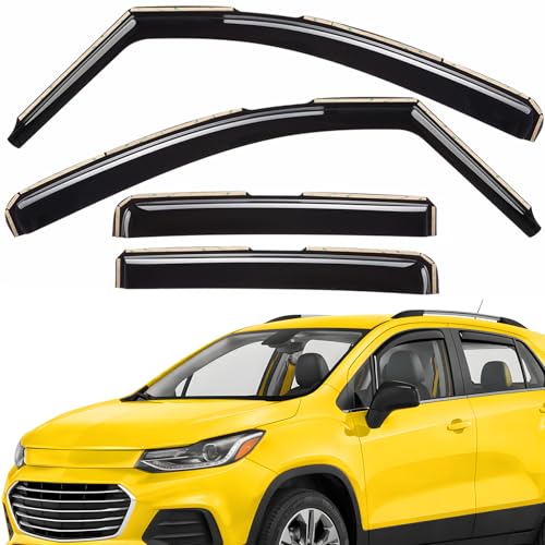 Extra Durable Window Deflectors in (4 Count)