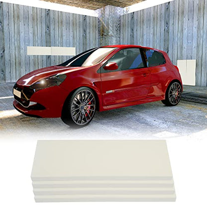400x150x20mm 4pcs Car Garage Wall Guard Door Bumper Protector Anti Collision Waterproof White