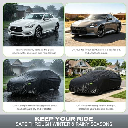 Waterproof Car Cover Custom Fit Infiniti Q60 2013