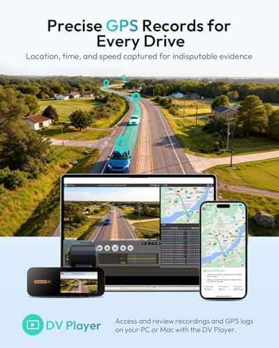 G980H 4K STARVIS Dash Cam Front and Rear