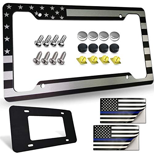 American Flag License Plate Frames