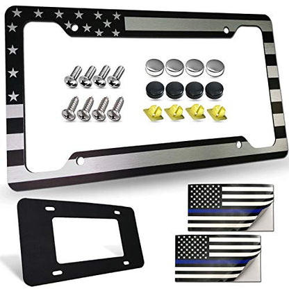 American Flag License Plate Frames
