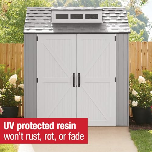 Resin Outdoor Storage Shed With Floor