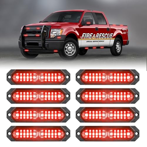 1200T Emergency Strobe Grille Lights (8 Count)
