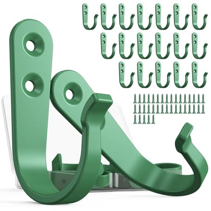 20 Pack Coat Hooks for Hanging (20 Count)