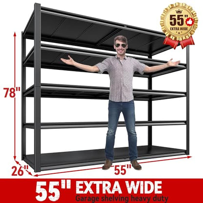 78" H Storage Shelves (2 Count)