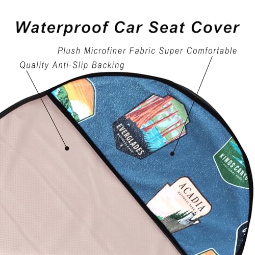 Car Seat Cover Protector Front Seats